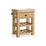Normandy Chunky Country Oak Small Kitchen Island Unit Normandy Chunky Country Oak Small Kitchen Island Unit