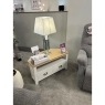 Ex-Display Redruth - London Painted Oak White Corner TV Unit