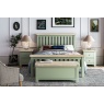 Salcombe Painted Oak Sage Green Blanket Box Salcombe Painted Oak Sage Green Blanket Box