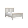 Salcombe Painted Oak Stone Grey Bed Frame Salcombe Painted Oak Stone Grey Bed Frame
