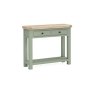 Salcombe Painted Oak Sage Green Console Table Salcombe Painted Oak Sage Green Console Table
