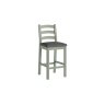 Salcombe Painted Oak Sage Green Bar Stool Salcombe Painted Oak Sage Green Bar Stool
