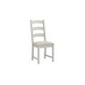 Salcombe Painted Oak Stone Grey Ladder Dining Chair Salcombe Painted Oak Stone Grey Ladder Dining Chair