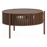 Soho Brown Oak Slatted Story Coffee Table Soho Brown Oak Slatted Story Coffee Table