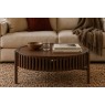 Soho Brown Oak Slatted Story Coffee Table Soho Brown Oak Slatted Story Coffee Table