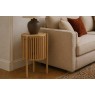 Soho Natural Oak Slatted Story Side Table Soho Natural Oak Slatted Story Side Table