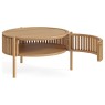 Soho Natural Oak Slatted Story Coffee Table Soho Natural Oak Slatted Story Coffee Table