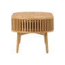 Soho Natural Oak Slatted Oval Coffee Table Soho Natural Oak Slatted Oval Coffee Table