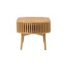 Soho Natural Oak Slatted Oval Coffee Table Soho Natural Oak Slatted Oval Coffee Table