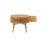 Soho Natural Oak Slatted Oval Coffee Table Soho Natural Oak Slatted Oval Coffee Table