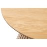 Soho Natural Oak Slatted Round Coffee Table Soho Natural Oak Slatted Round Coffee Table