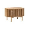 Soho Natural Oak Slatted Corner TV Unit Soho Natural Oak Slatted Corner TV Unit