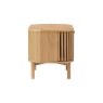 Soho Natural Oak Slatted Corner TV Unit Soho Natural Oak Slatted Corner TV Unit