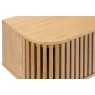 Soho Natural Oak Slatted Small TV Unit Soho Natural Oak Slatted Small TV Unit