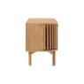 Soho Natural Oak Slatted Small TV Unit Soho Natural Oak Slatted Small TV Unit