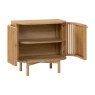 Soho Natural Oak Slatted Cupboard
