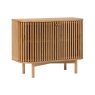 Soho Natural Oak Slatted Small Sideboard Soho Natural Oak Slatted Small Sideboard