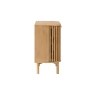 Soho Natural Oak Slatted Small Sideboard Soho Natural Oak Slatted Small Sideboard