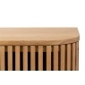 Soho Natural Oak Slatted Small Sideboard Soho Natural Oak Slatted Small Sideboard