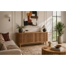 Soho Natural Oak Slatted Large Sideboard Soho Natural Oak Slatted Large Sideboard