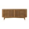 Soho Natural Oak Slatted Large Sideboard Soho Natural Oak Slatted Large Sideboard