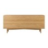 Soho Natural Oak Slatted Large Sideboard Soho Natural Oak Slatted Large Sideboard