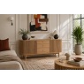 Soho Natural Oak Slatted Sideboard with Drawers Soho Natural Oak Slatted Sideboard with Drawers