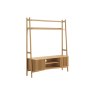 Soho Natural Oak Slatted 137cm Ladder TV Unit Soho Natural Oak Slatted 137cm Ladder TV Unit