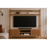 Soho Natural Oak Slatted 165cm Ladder TV Unit Soho Natural Oak Slatted 165cm Ladder TV Unit