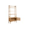 Soho Natural Oak Slatted Display Bookcase Soho Natural Oak Slatted Display Bookcase