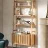 Soho Natural Oak Slatted Display Bookcase Soho Natural Oak Slatted Display Bookcase