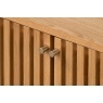 Soho Natural Oak Slatted Display Bookcase Soho Natural Oak Slatted Display Bookcase