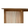 Soho Natural Oak Slatted Oval Dining Table Soho Natural Oak Slatted Oval Dining Table