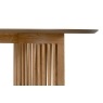 Soho Natural Oak Slatted Oval Dining Table Soho Natural Oak Slatted Oval Dining Table