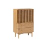 Soho Natural Oak Slatted Shoe Cabinet Soho Natural Oak Slatted Shoe Cabinet