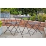 Gallery Direct Burano Outdoor Bistro Set Ember Gallery Direct Burano Outdoor Bistro Set Ember