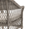 Gallery Direct Menton Outdoor 4 Seater Round Dining Set Gallery Direct Menton Outdoor 4 Seater Round Dining Set