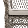 Gallery Direct Menton Outdoor 4 Seater Round Dining Set Gallery Direct Menton Outdoor 4 Seater Round Dining Set