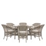 Gallery Direct Menton Outdoor 6 Seater Round Dining Set Gallery Direct Menton Outdoor 6 Seater Round Dining Set