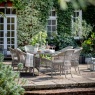 Gallery Direct Menton Outdoor 6 Seater Oval Dining Set Stone Gallery Direct Menton Outdoor 6 Seater Oval Dining Set Stone