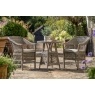 Gallery Direct Menton Outdoor Bistro Set Stone Gallery Direct Menton Outdoor Bistro Set Stone