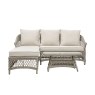 Gallery Direct Menton Outdoor Chaise Set Stone Gallery Direct Menton Outdoor Chaise Set Stone