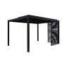 Gallery Direct Messina Black Pergola 300x400cm Gallery Direct Messina Black Pergola 300x400cm