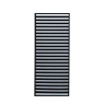 Gallery Direct Messina Black Pergola Louvre Screen 218x90cm Gallery Direct Messina Black Pergola Louvre Screen 218x90cm
