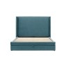 Gallery Direct Halstead Storage Bed Frame in Atlantic Blue Gallery Direct Halstead Storage Bed Frame in Atlantic Blue
