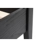 Gallery Direct Skylar Rattan Bedframe in Black Oak Finish Gallery Direct Skylar Rattan Bedframe in Black Oak Finish