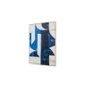 Gallery Direct Cobalt Abstract Framed Canvas 900x1200mm Gallery Direct Cobalt Abstract Framed Canvas 900x1200mm