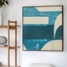 Gallery Direct Topaz Abstract Framed Canvas 800x800mm Gallery Direct Topaz Abstract Framed Canvas 800x800mm