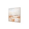 Gallery Direct Warm Haze Framed Canvas 1000x1000mm Gallery Direct Warm Haze Framed Canvas 1000x1000mm