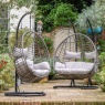 Gallery Direct Adanero Outdoor Rattan Hanging 2 Seater Chair Gallery Direct Adanero Outdoor Rattan Hanging 2 Seater Chair